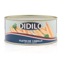 Caballa filetes en aceite vegetal 900g