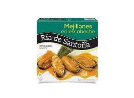 Mejillones en escabeche 280 gr10/12 uni.