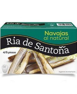 Navajas al natural 120 gr