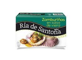 Zamburiñas en salsa de vieiras 120 gr