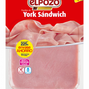 York sandwich 225 g Elpozo