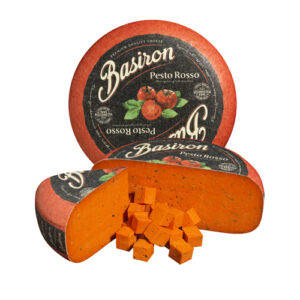 Gouda pesto rojo Barison rueda