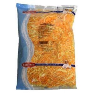 Rallado 3 quesos horeca tiras 1.5 kg