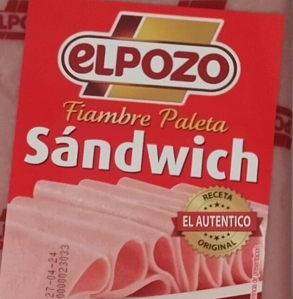 Paleta de sandwich Elpozo 11X11