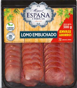 Barqueta de lomo embuchado 300gr España